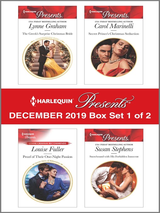 Title details for Harlequin Presents--December 2019--Box Set 1 of 2 by Lynne Graham - Available